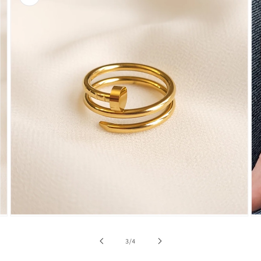 Double Nail Ring